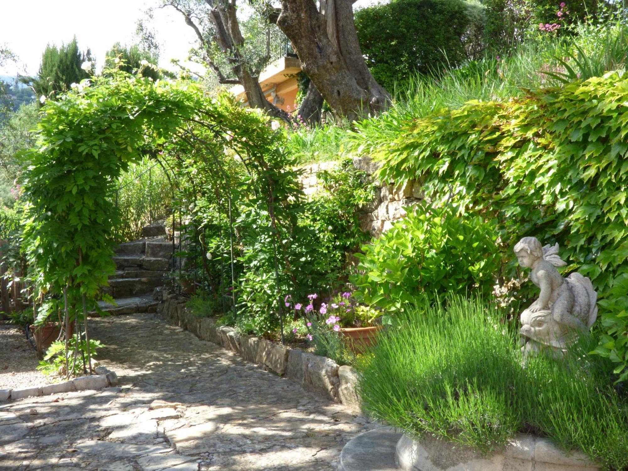 Apartment Cezanne With Heated Pool And Private Garden Chateauneuf-Grasse Exterior photo